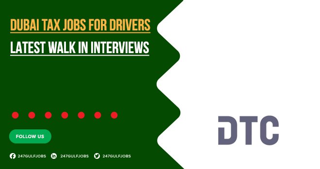 Dubai Taxi Jobs for Pakistani-Bangladesh-India Drivers 2025