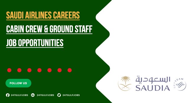 Saudi Airlines Careers | Jobs in Jeddah, Riyadh & Saudi Arabia 